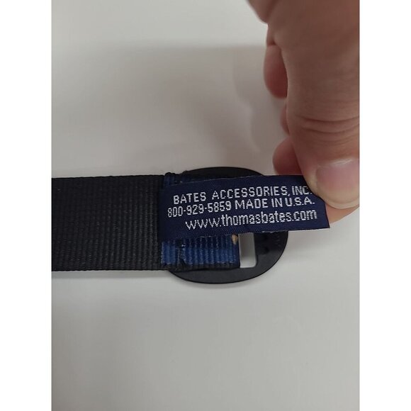 Thomas Bates Nylon Hiking Belt Adjustable Canoe Theme Made in USA - Picture 6 of 6